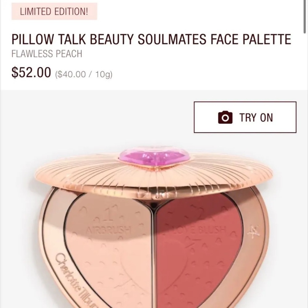 CHARLOTTE TILBURY LIMITED EDITION HEART FACE PALETTE BUNDLE - Picture 4 of 9